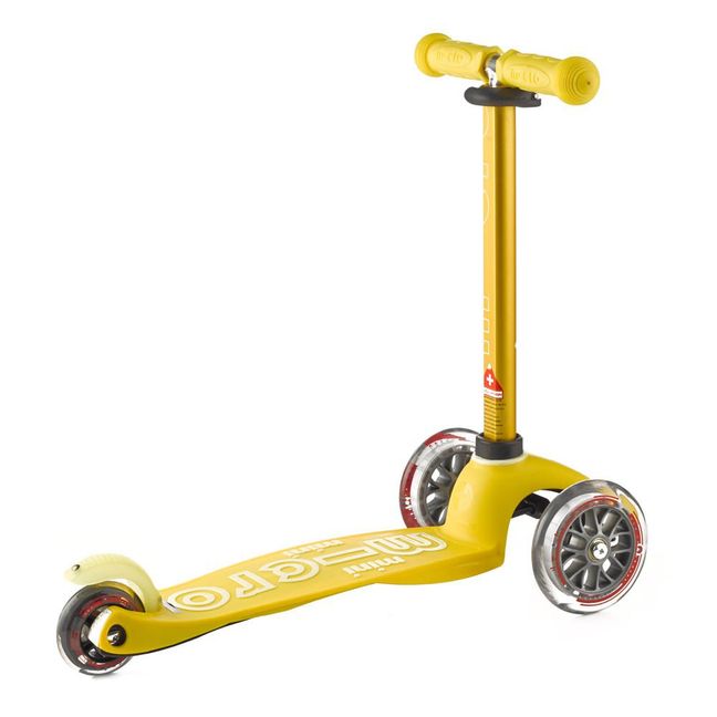 Anodised Deluxe Mini Micro Scooter | Yellow