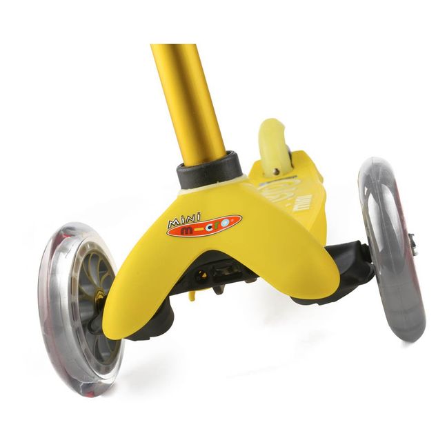 Anodised Deluxe Mini Micro Scooter | Yellow