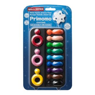 Primomo Löschbare Farbstifte Ring -12 Stück-listing