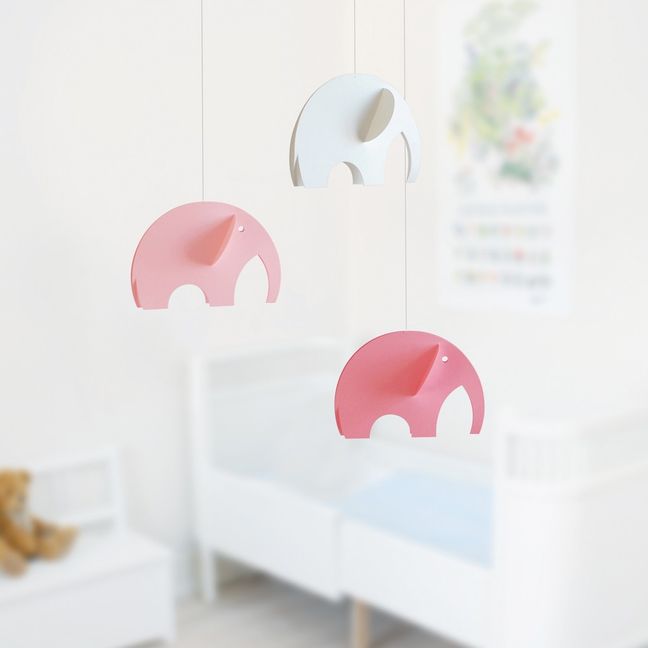 Elephant Mobile | Pink