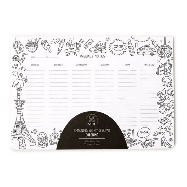 Ausmal-Wochensatz-product