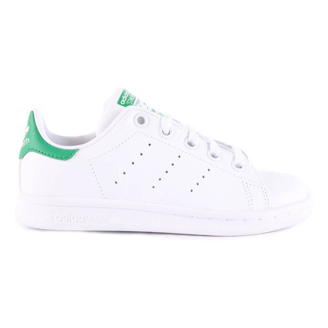 Leather Elastic Lace Stan Smith Green Sneakers Green