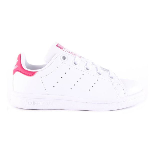 Leather Elastic Lace Stan Smith Pink 