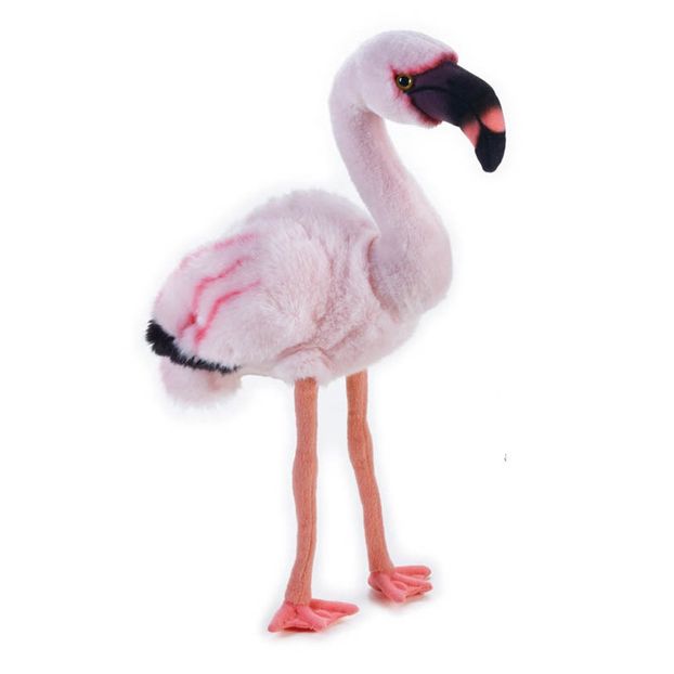 cuddly flamingo toy