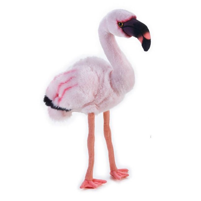 Plüsch-Flamingo rosa 45 cm