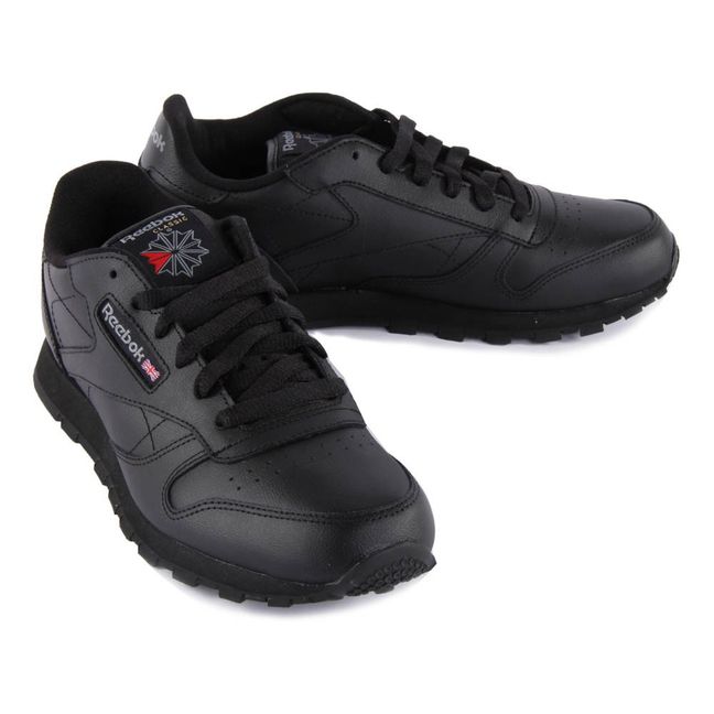 Classic Leather Sneakers Black