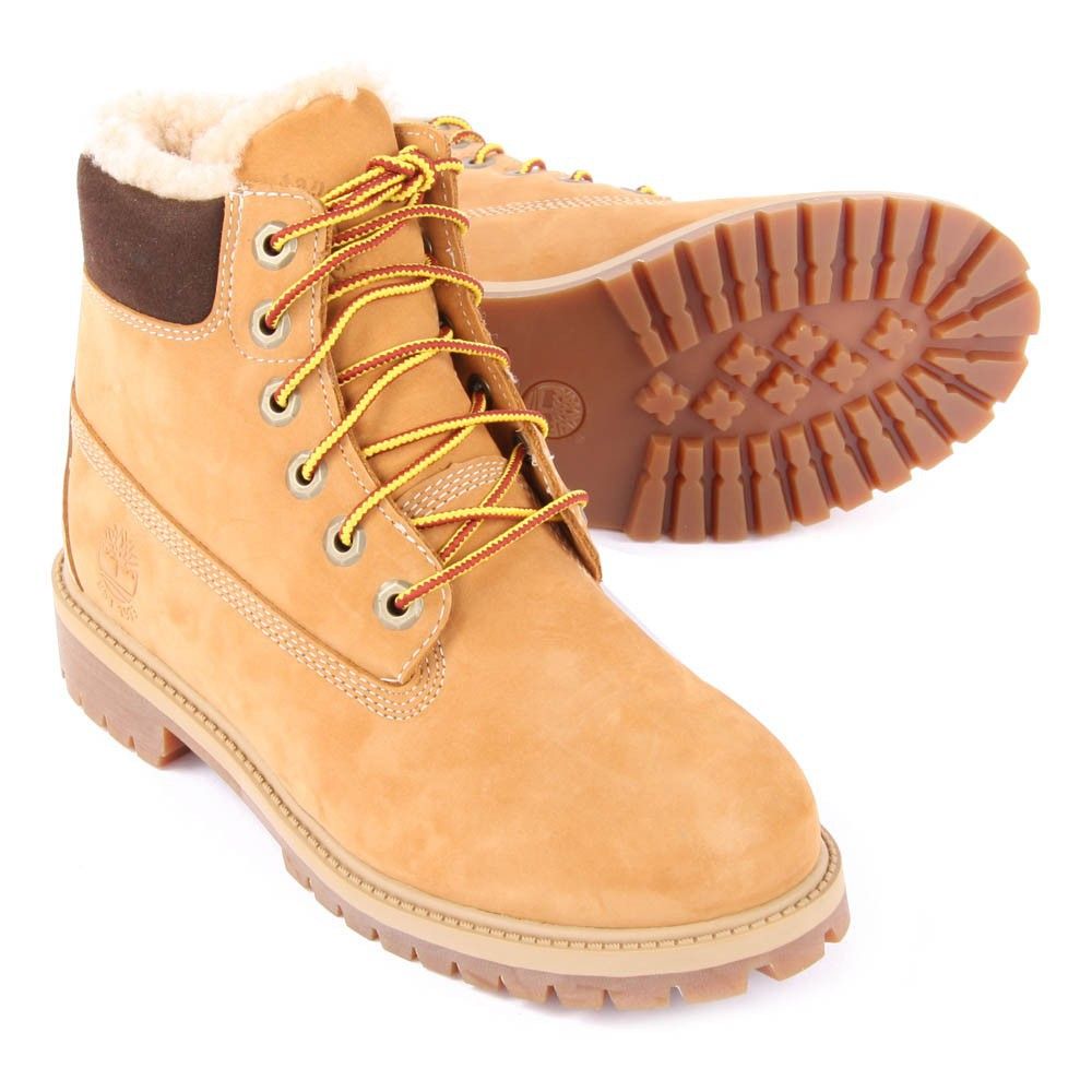 TIMBERLAND - Stivale donna biker con pelliccia - Push96.com