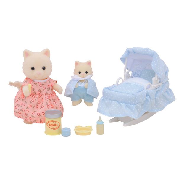 Maman Chat Et Son Bebe Sylvanian Jouet Et Loisir Enfant