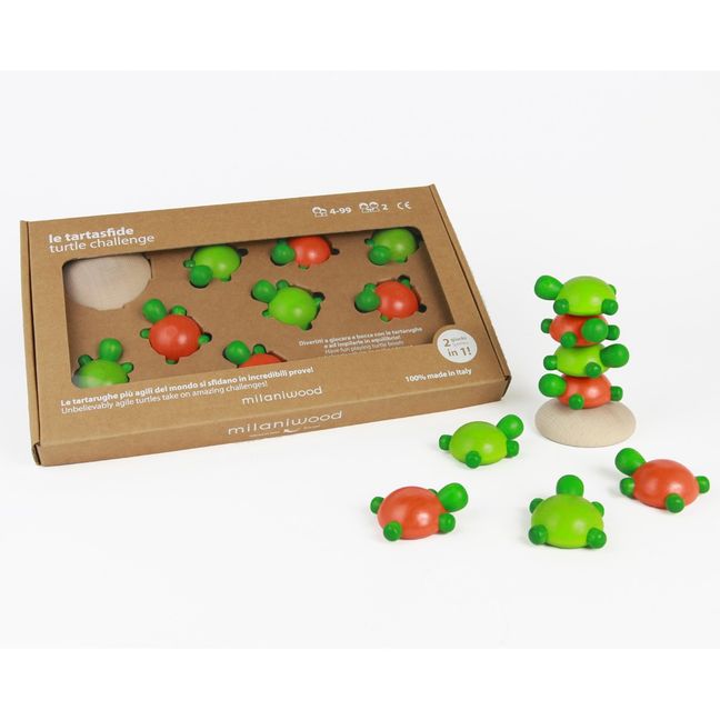 Tortoise Challenge Wooden Toy