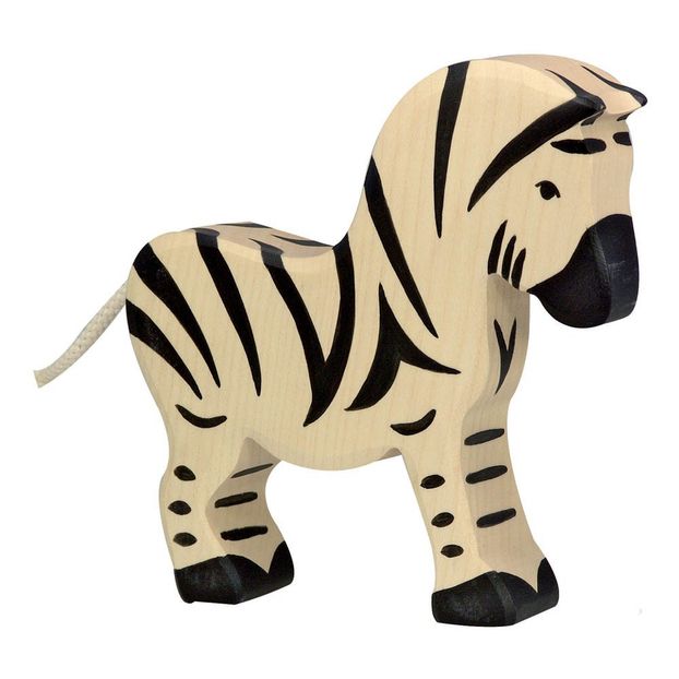 zebra wooden toy