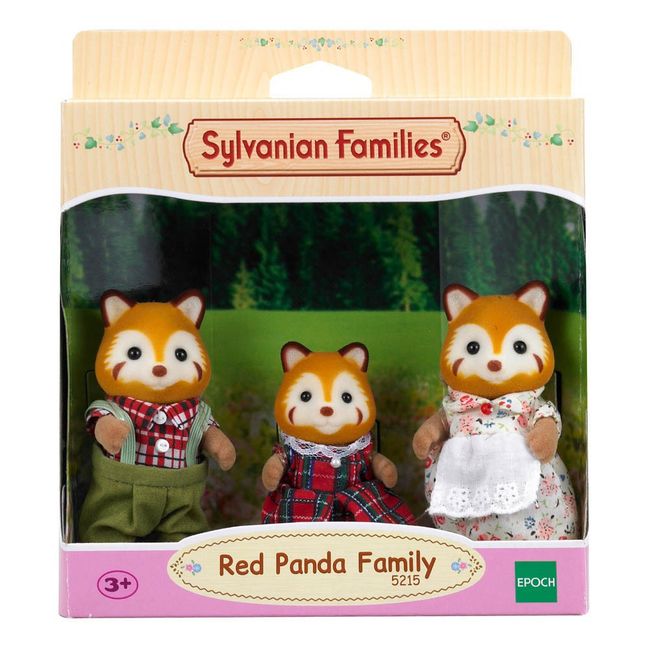 Famiglia Panda Rosso