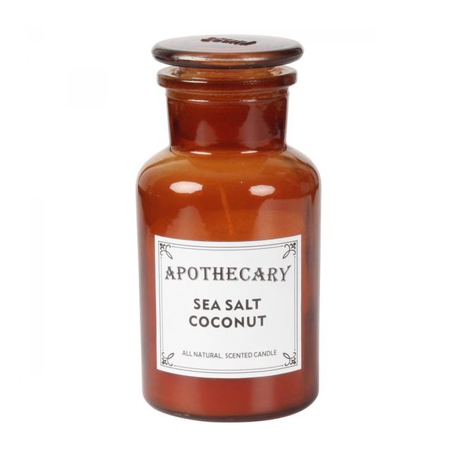 Coconut and Sea Salt Apothecary Candle 200g