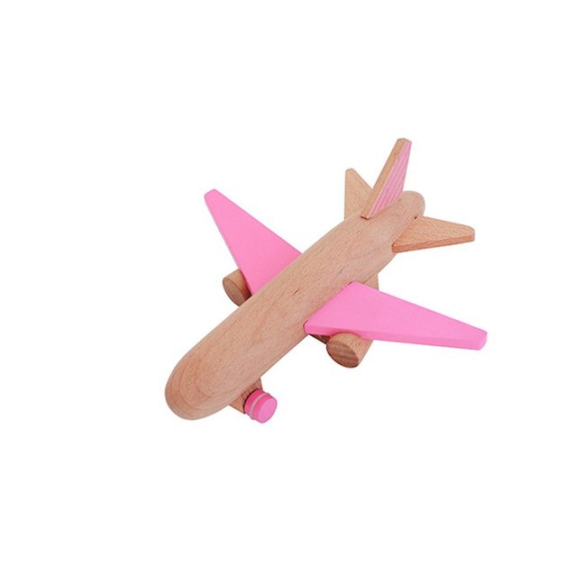 Avión de madera | Rosa