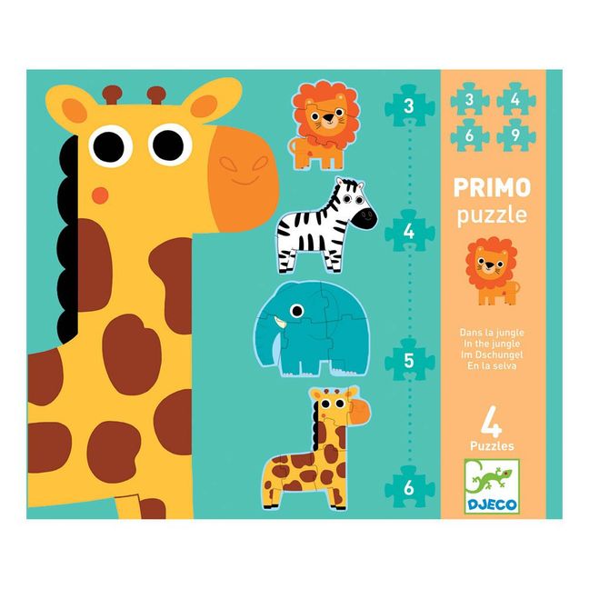 Puzzle Primo im Dschungel 