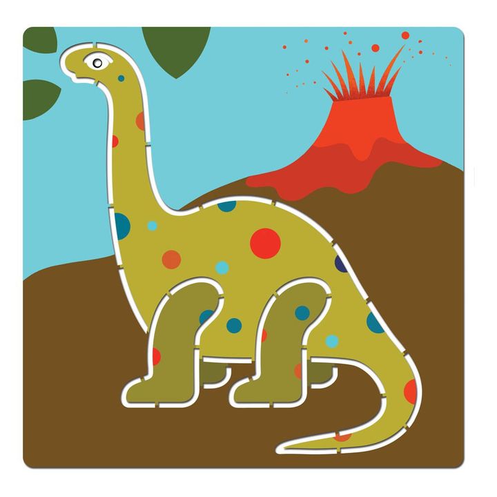 5 pochoirs dinosaures- Image produit n°2