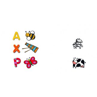 Djeco Puzzle Legno Lettere-listing