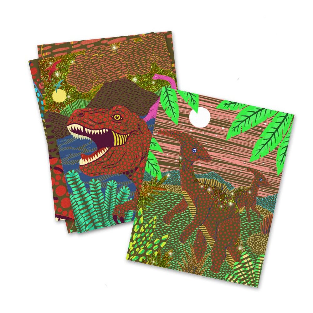 Dinosaur Queen Scratch Card- Product image n°1