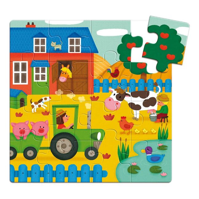 Jeux des tout petits à la ferme