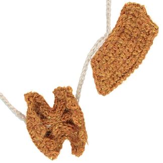 Oeuf NYC Baby-Collier Pfoten aus Alpaka-listing