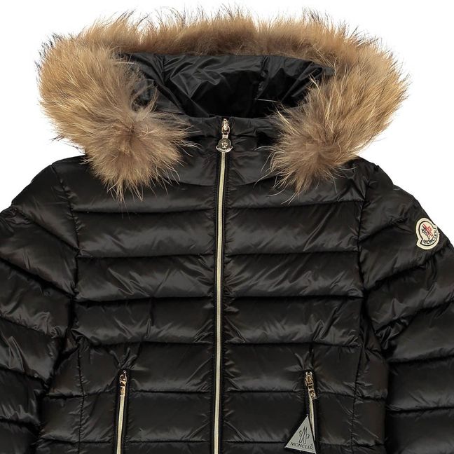 Jules Hooded Jacket Blue Moncler Fashion Baby , Children