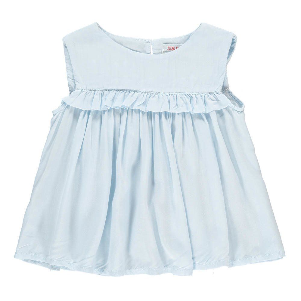 MAAN - Top Volants Jelly - Fille - Bleu ciel