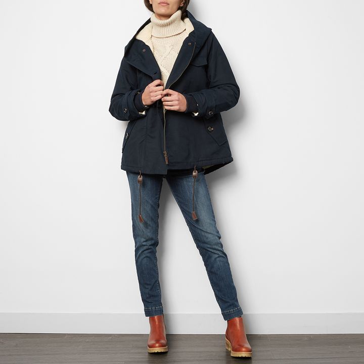 Gefütterter Parka Sandison Navy Sessun 