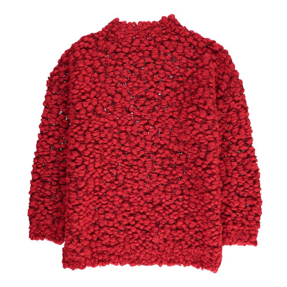 Thick-Knit Alma Jumper Red Soeur Fashion Teen , Children , Adult