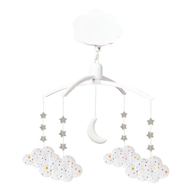 Star Fabric Cloud Musical Mobile