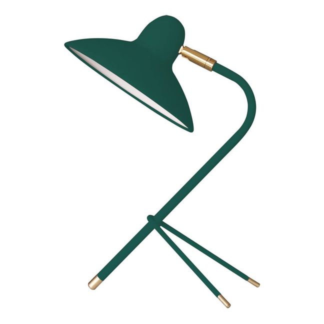 Arles Metal Table Lamp Green