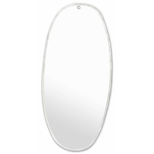 Specchio ultra piatto Ovale 45x95 cm