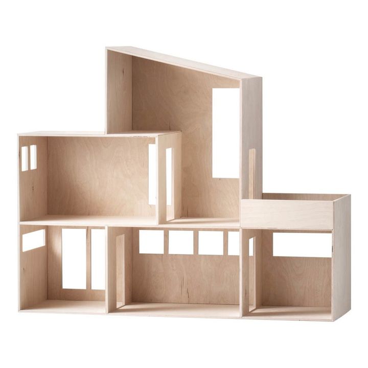 Casa de muñecas Funkis de madera- Imagen del producto n°0