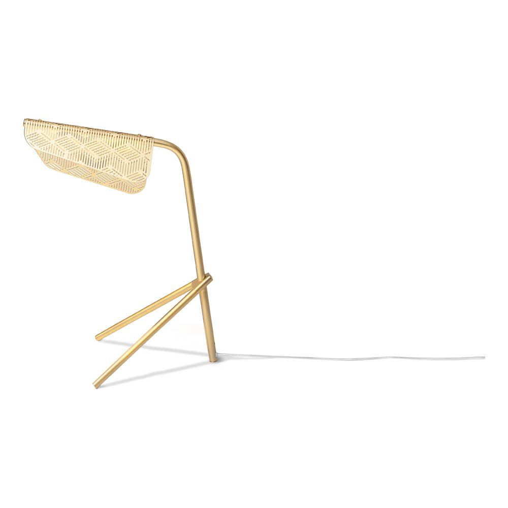 Petite friture - Lampe à poser Mediterranea en laiton brossé - Doré