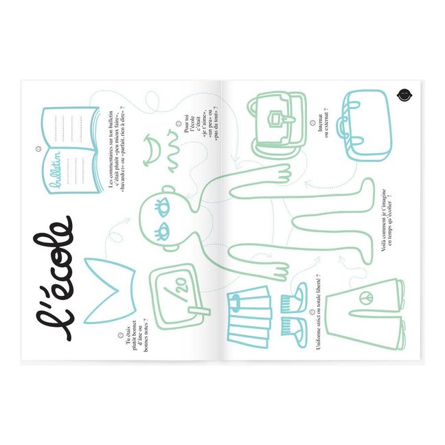 Libreta abuelos/niño "Abuelo, abuela y yo!"