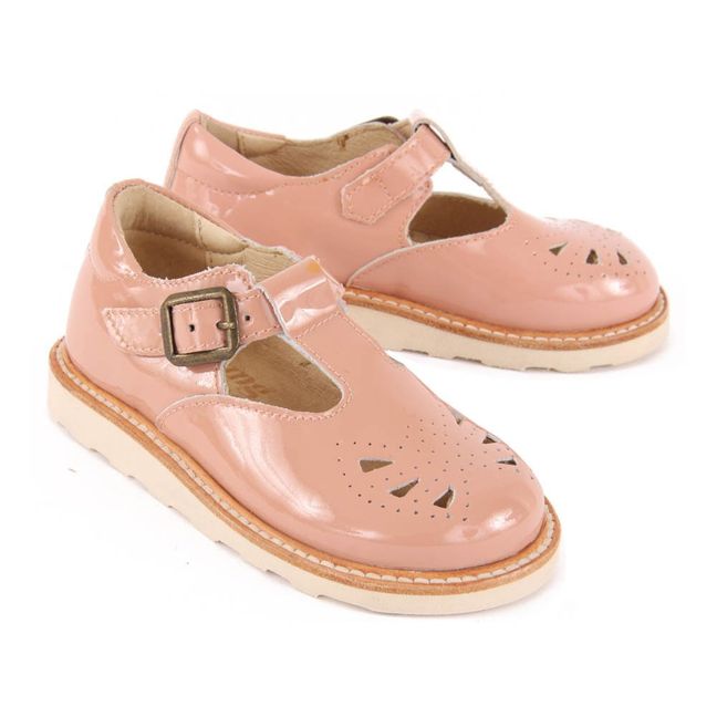 Rosie Patent Leather Mary Janes Pale pink