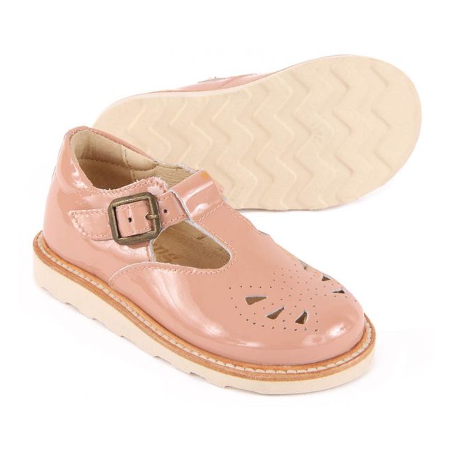 Rosie Patent Leather Mary Janes Pale pink