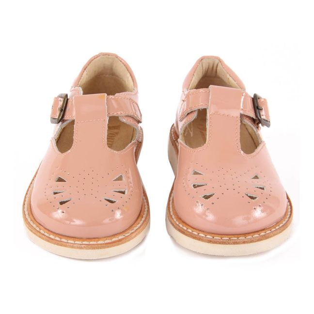 Rosie Patent Leather Mary Janes | Pale pink