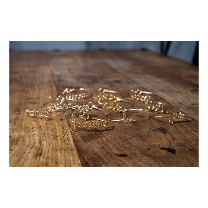 Bracelet "Maman" Fil Gold Filled 14 Carats | Doré- Image produit n°1
