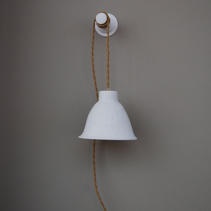 Lámpara Noche estrellada en porcelana - Imagen del producto n°1