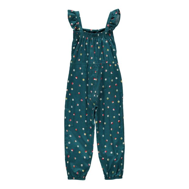 Colured Polka Dot Jumpsuit Chrome green NICE THINGS MINI Fashion