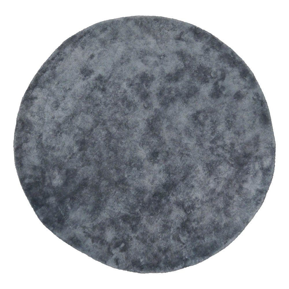 Pilepoil - Tapis rond - Gris foncé