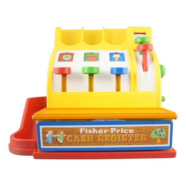 fisher price toy cash register