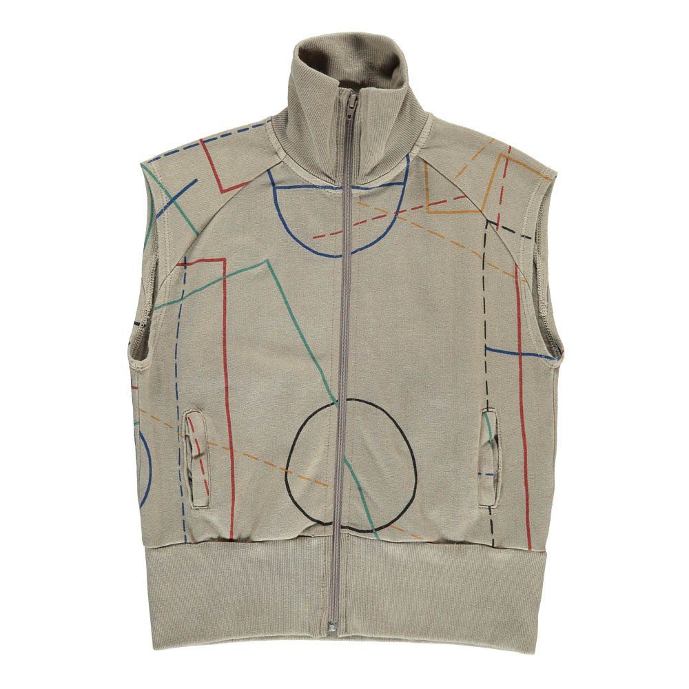 Bobo Choses - Sweat Sans Manches Coton Bio - Garçon - Gris