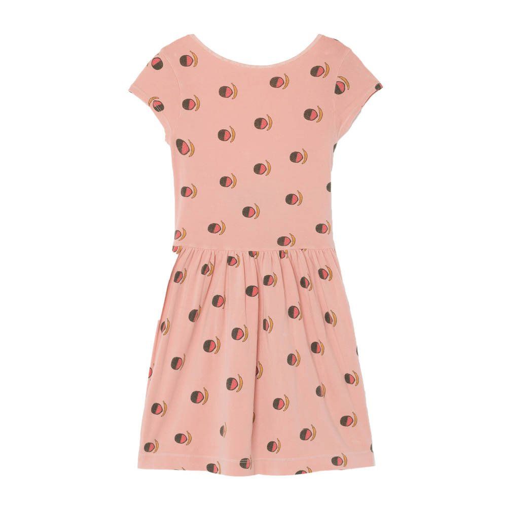 Sparrow Open Back Dress Pink The Animals Observatory Fashion