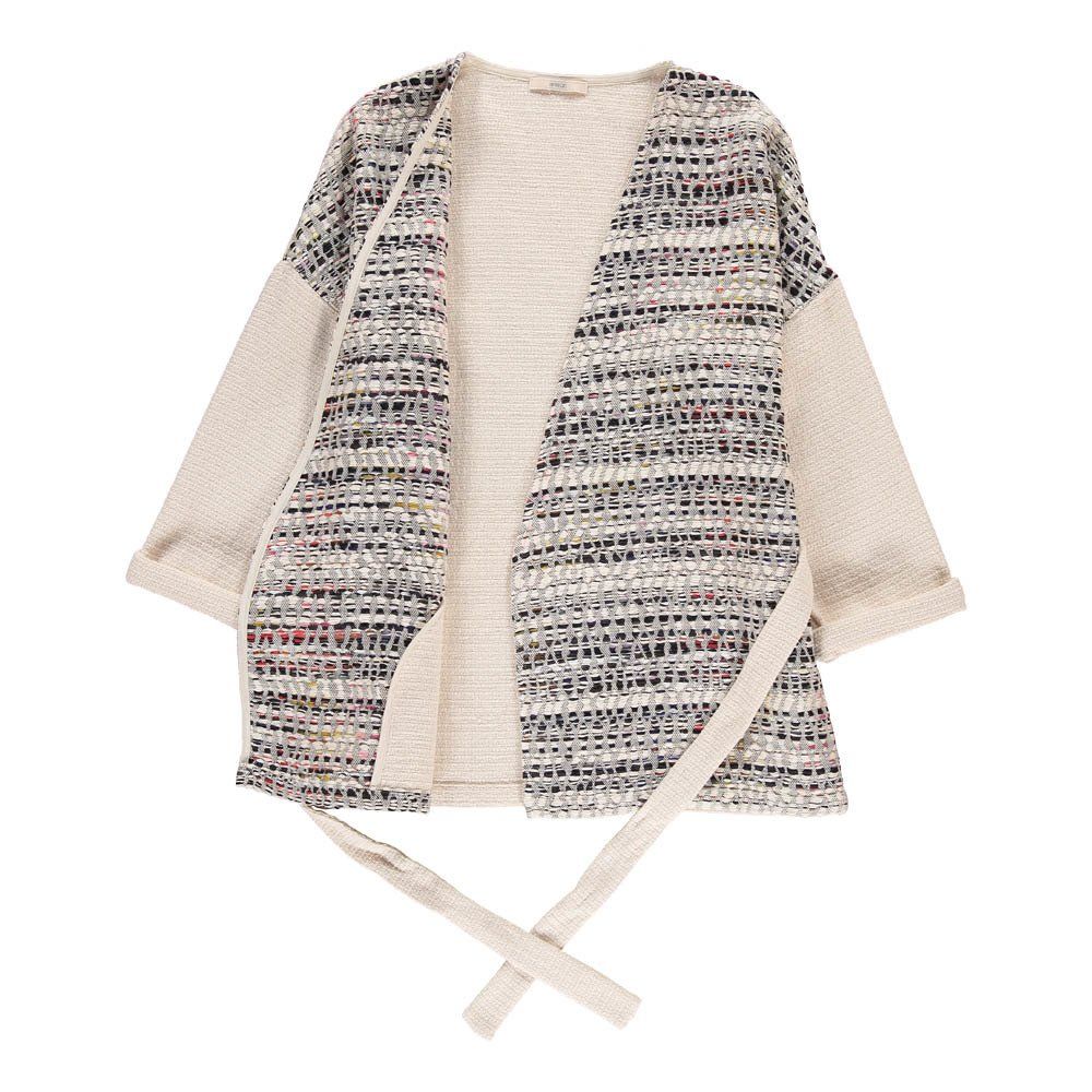 joyous jacquard coat