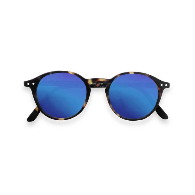 Gafas de sol Tortuga #D con cristales espejados - Colección Adulto | Negro