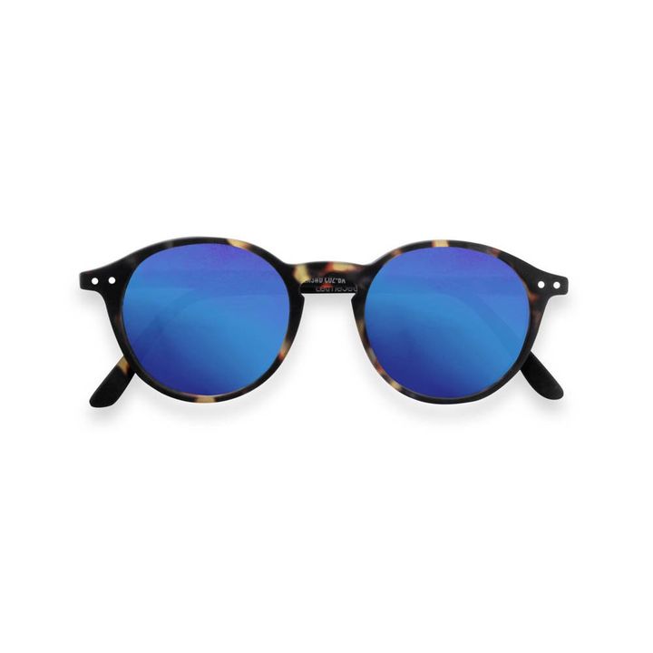 Gafas de sol Tortuga #D con cristales espejados - Colección Adulto | Negro- Imagen del producto n°0