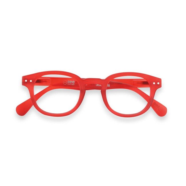 Tortoise #C Screen Glasses - Adult Collection | Red