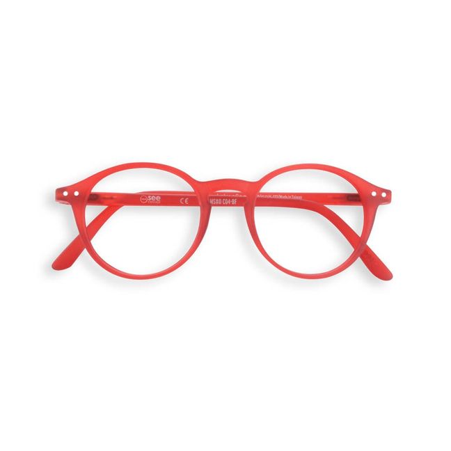 Bildschirmbrilles #D - Erwachsenenkollektion | Rot