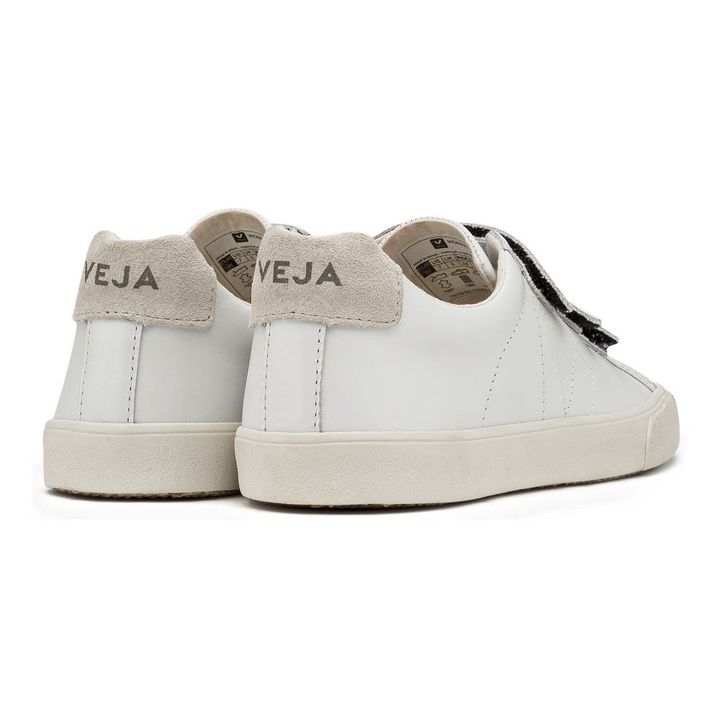 Veja 3 Lock Leather Velcro Sneakers White Smallable