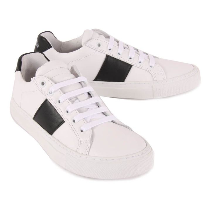 black lace trainers